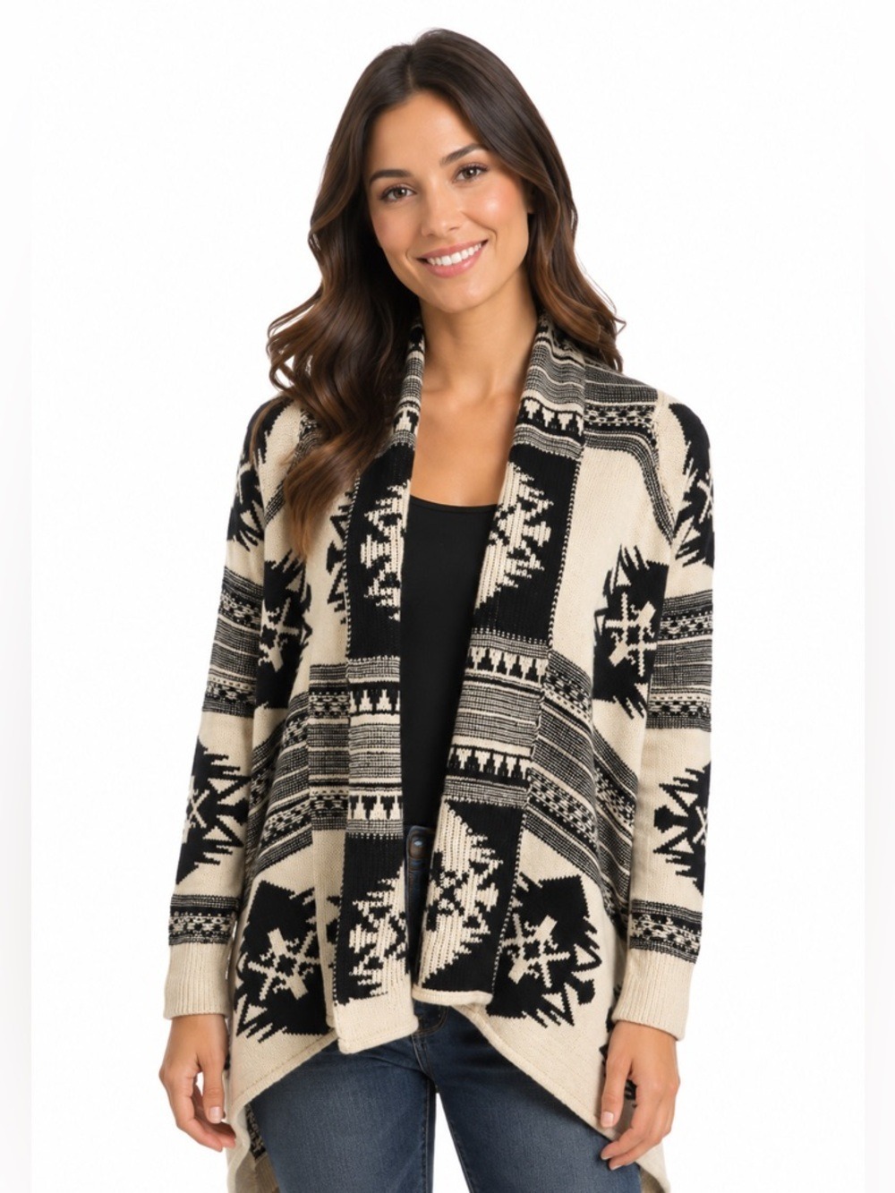 Debut Boho Cardigan Women Open Drape Festival Casualcore Soft Cozycore